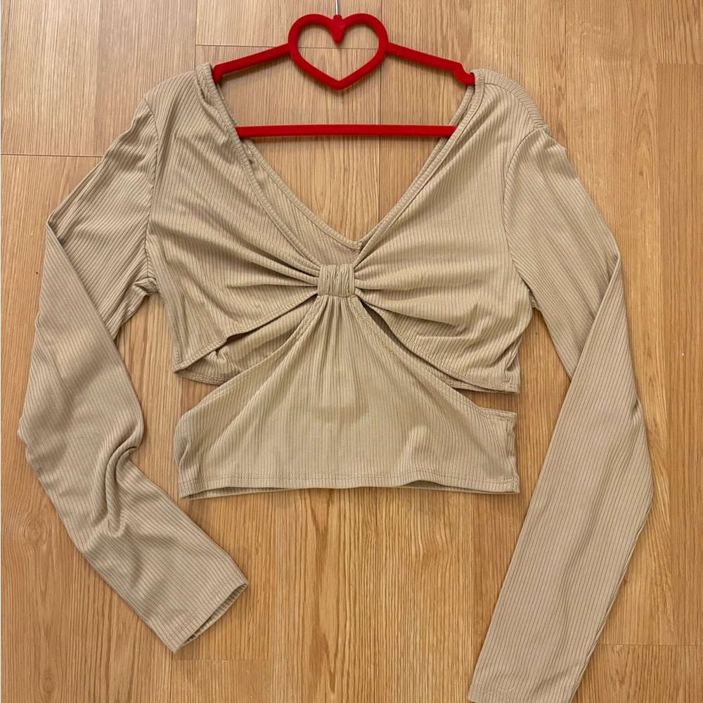 Stylish Tan Women's Top